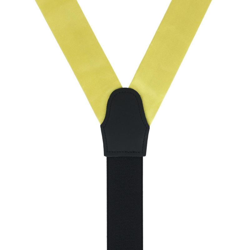 Trafalgar Men's Sutton Solid Color Silk Formal End Suspenders — image 3 of 3